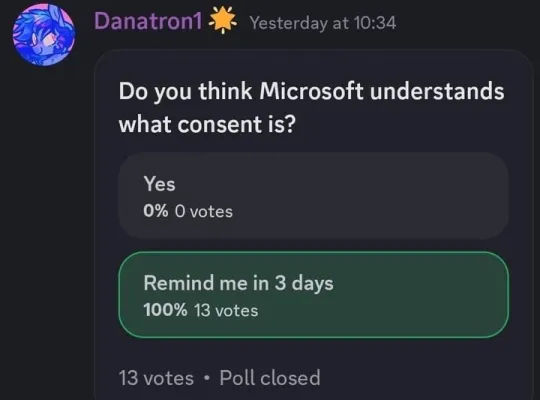 How Microsoft asks for consent